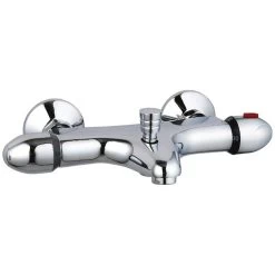 Mitigeur Thermostatique De Baignoire Chrome Chromé, ESSEBAGNO Simpli