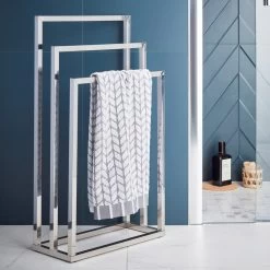 Porte-serviettes à Poser, Quadro Chrome