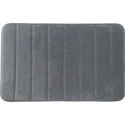 Tapis De Bain L.50 X L.80 Cm Gris, Cocoon SENSEA