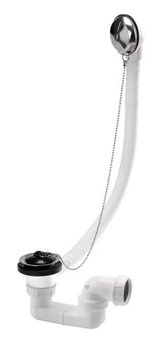 Vidage Pour Baignoire Chaînette Avec Siphon, 0203002, à Tirette, NICOLL