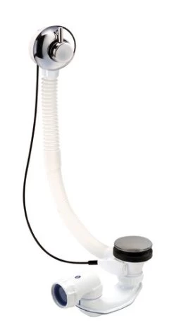 Vidage Pour Baignoire Avec Volant Stick 1m, 0203614, à Câble, NICOLL