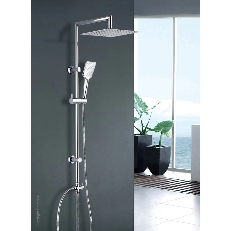 Colonne De Douche Sans Robinetterie, ROUSSEAU Otaki 1 Colonne De Douche Sans Robinetterie, ROUSSEAU Otaki