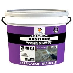 Joint Rustique PRB Blanc 20 Kg, 20 M² Pierre De France