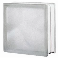 Brique De Verre, Transparent Ondulé Satiné