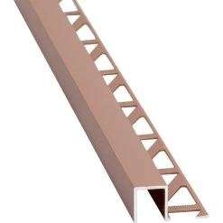 Listel Mur Et Sol Cuivre Mat Aluminium L.250 Cm X Ep.10 Mm