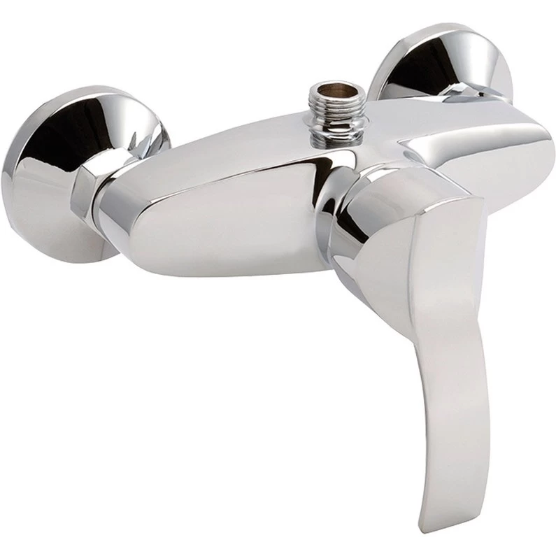 Mitigeur Mécanique Douche Chrome Brillant, LAGGI Swell 1 Mitigeur Mécanique Douche Chrome Brillant, LAGGI Swell