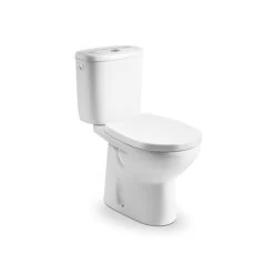 Pack WC à Poser Sortie Verticale, Fermée Non émaillée Mitos Sv, ROCA