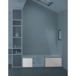 Tablier De Baignoire En Niche L.90 X L.160 Cm Duo Kinedo Modèle Gauche, KINEDO