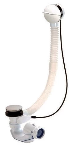 Vidage Pour Baignoire Avec Volant Wave 650mm, 0203611, à Câble, NICOLL