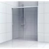 Porte De Douche Coulissante 100 Cm, Fumé, Remix