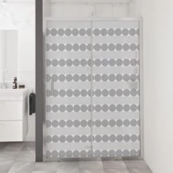 Sticker Paroi De Douche 100x200cm Perlée Ombragée, PLAGE