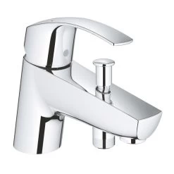 Mitigeur Mécanique De Baignoire Chromé Brillant, GROHE Eurosmart