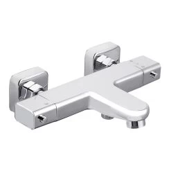 Mitigeur Thermostatique De Baignoire Chromé Brillant, ROUSSEAU Kasaï