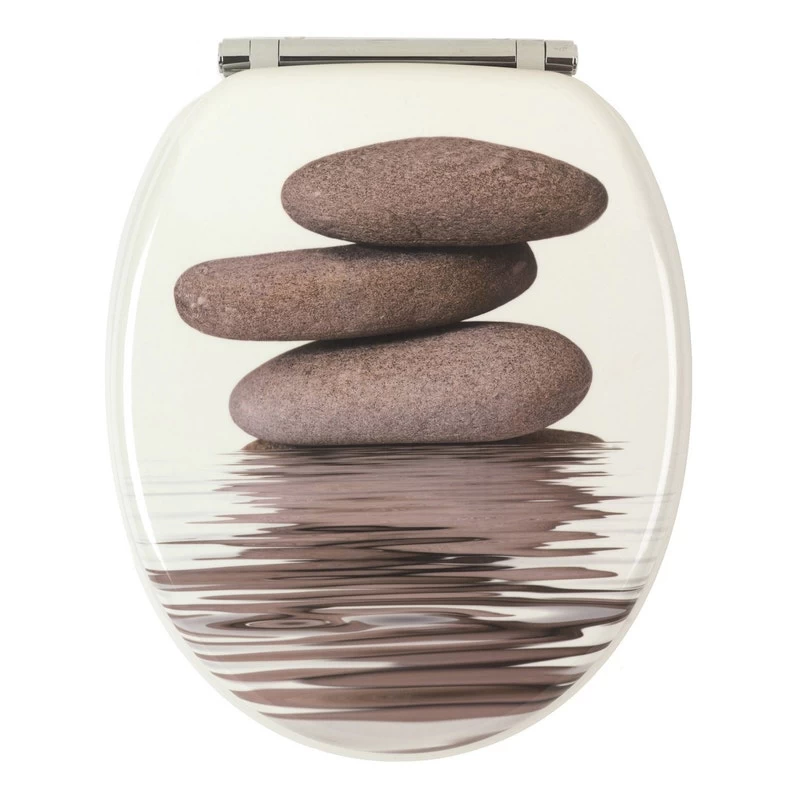 Abattant Frein De Chute Déclipsable Multicolore Bois Compressé Galets 1 Abattant Frein De Chute Déclipsable Multicolore Bois Compressé Galets