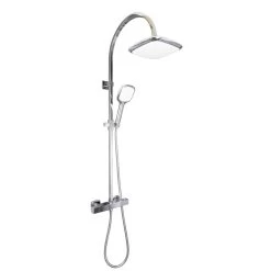 Colonne De Douche Avec Robinetterie, SARODIS Quadratherm Ely