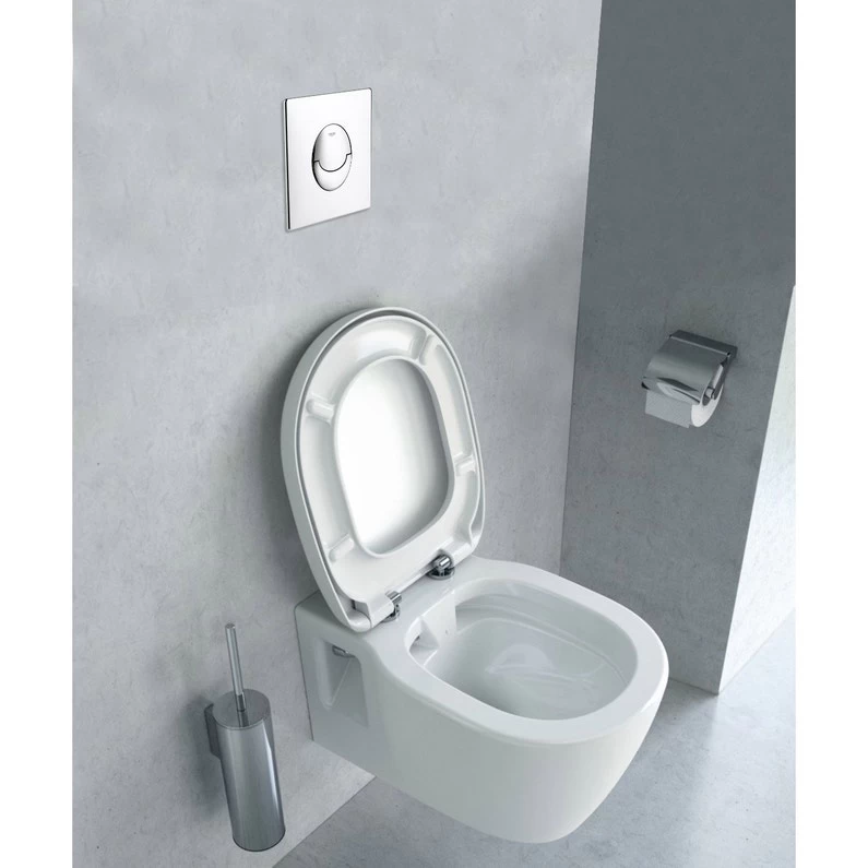 Pack WC Suspendu Bâti Sol Double Rapid Sl Et Connect Blanc GROHE 1 Pack WC Suspendu Bâti Sol Double Rapid Sl Et Connect Blanc GROHE