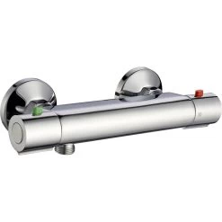 Mitigeur Thermostatique Douche Chrome Chromé, ROUSSEAU Eros