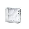 Brique De Verre, Transparent Ondulé Brillant