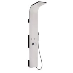 Colonne De Douche Avec Robinetterie / Blanc Et Noire, ESSEBAGNO Black & White