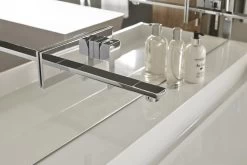 Plan Vasque Simple Eden Résine De Synthèse 120 Cm -Salle De Bain Magasin 5 1