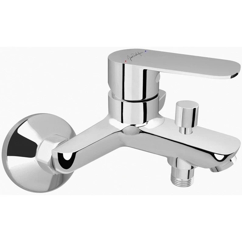 Mitigeur Mécanique De Baignoire Chromé Brillant, JACOB DELAFON 1 Mitigeur Mécanique De Baignoire Chromé Brillant, JACOB DELAFON