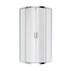 Porte De Douche Coulissante, Angle 1/4 De Cercle, 90 X 90 Cm, Transparent, Charm