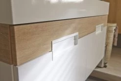 Plan Vasque Simple Eden Résine De Synthèse 120 Cm -Salle De Bain Magasin 6 1 1