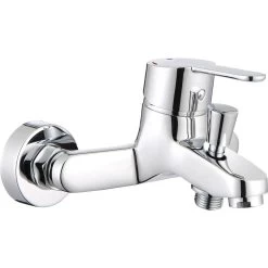 Mitigeur Mécanique De Baignoire Chromé Brillant, ROUSSEAU Tulsa