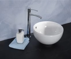 Vasque à Poser Céramique Diam.31 Cm Blanc Tibet 11 Vasque à Poser Céramique Diam.31 Cm Blanc Tibet -Salle De Bain Magasin 65849924 6 0 3562884 h 010000000000