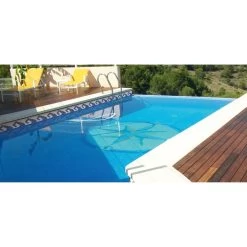 Frise Matisse Bleu Et Blanc, L.25 X L.33.3 Cm