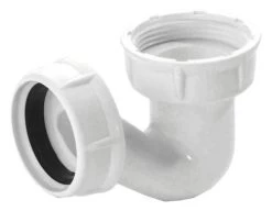 Siphon Pour Baignoire Forme P11/2, Blanc, 0203011, NICOLL