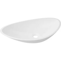 Vasque à Poser Résine De Synthèse L.56.4 X P.32.3 Cm Blanc Shila 8 Vasque à Poser Résine De Synthèse L.56.4 X P.32.3 Cm Blanc Shila -Salle De Bain Magasin 70623833 3 0 5343975 v 000100000000