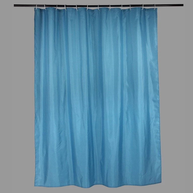Rideau De Douche En Textile Bleu Baltique N°3 L.180 X H.200 Cm, Happy SENSEA 1 Rideau De Douche En Textile Bleu Baltique N°3 L.180 X H.200 Cm, Happy SENSEA