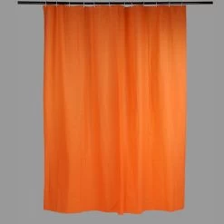 Rideau De Douche En Plastique Orange L.180 X H.200 Cm, Joy SENSEA