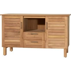 Meuble Vasque Bois, L.125 X H.75 X P.55 Cm, TIKAMOON Soho -Salle De Bain Magasin 75576445 3 0 5463426 h 000100000000