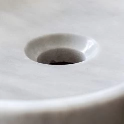 Vasque à Poser Marbre L.40 X P.7.5 Cm Blanc -Salle De Bain Magasin 75577551 5 0 5472471 v 000010000000