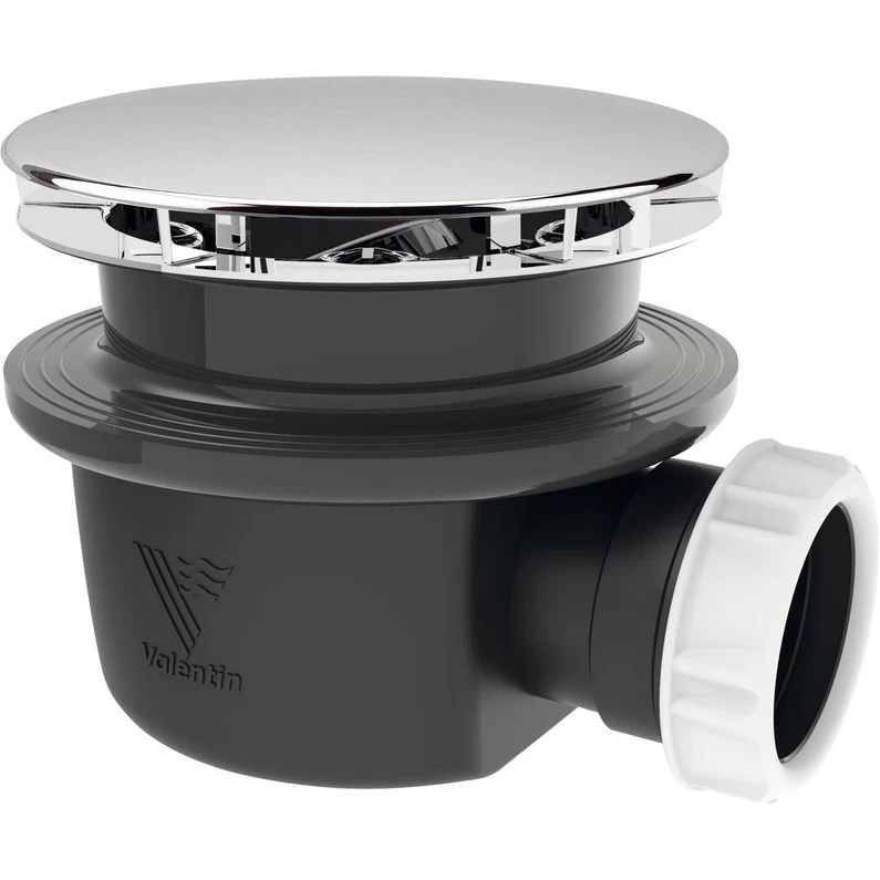 Bonde Extra Plate Avec Capot Pour Receveur De Douche, Diam.90 Mm, EQUATION 1 Bonde Extra Plate Avec Capot Pour Receveur De Douche, Diam.90 Mm, EQUATION