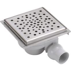 Bonde Douche à L’italienne, L.15 X L.15 Cm, GIRPI