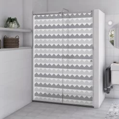 Sticker Paroi De Douche 100x200cm Valsini Souris, PLAGE