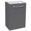Meuble Lave-mains, Remix L.38.5 X H.58 X P.24 Cm, Gris, Remix