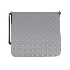 Dérouleur Papier Toilette Acier Avec Couvercle, Gris