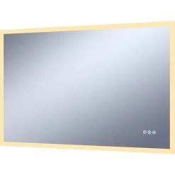 Miroir Lumineux Avec éclairage Intégré, L.105 X H.70 Cm Remelio
