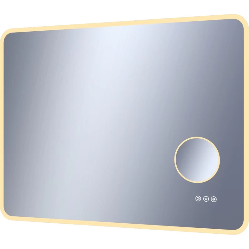 Miroir Lumineux Avec éclairage Intégré, L.90 X H.70 Cm Looka 1 Miroir Lumineux Avec éclairage Intégré, L.90 X H.70 Cm Looka