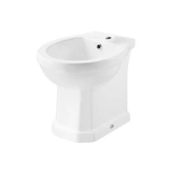 Bidet Céramique Blanc à Poser, Charm