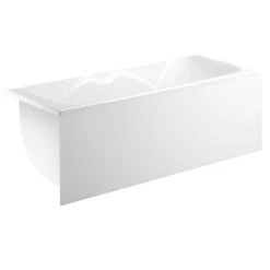 Tablier De Baignoire Rectangulaire Blanc L.170 X L.52 Cm Fix Alu, ALLIBERT