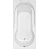 Baignoire Rectangulaire L.180x L.80 Cm, ALLIBERT Essina