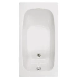 Baignoire Rectangulaire L.130x L.70 Cm, ALLIBERT Flavis/varia