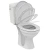 Pack WC à Poser Sortie Horizontale, Sans Bride Asolo, IDEAL STANDARD