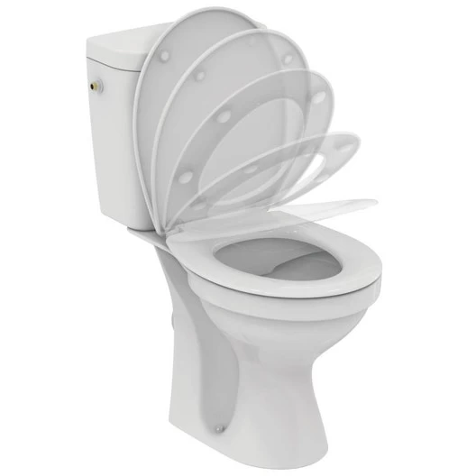 Pack WC à Poser Sortie Horizontale, Sans Bride Asolo, IDEAL STANDARD 1 Pack WC à Poser Sortie Horizontale, Sans Bride Asolo, IDEAL STANDARD