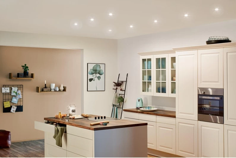 Kit 1 Spot à Encastrer Salle De Bains Orientable Bbc Nova Gu10, Lumière Blanche 1 Kit 1 Spot à Encastrer Salle De Bains Orientable Bbc Nova Gu10, Lumière Blanche